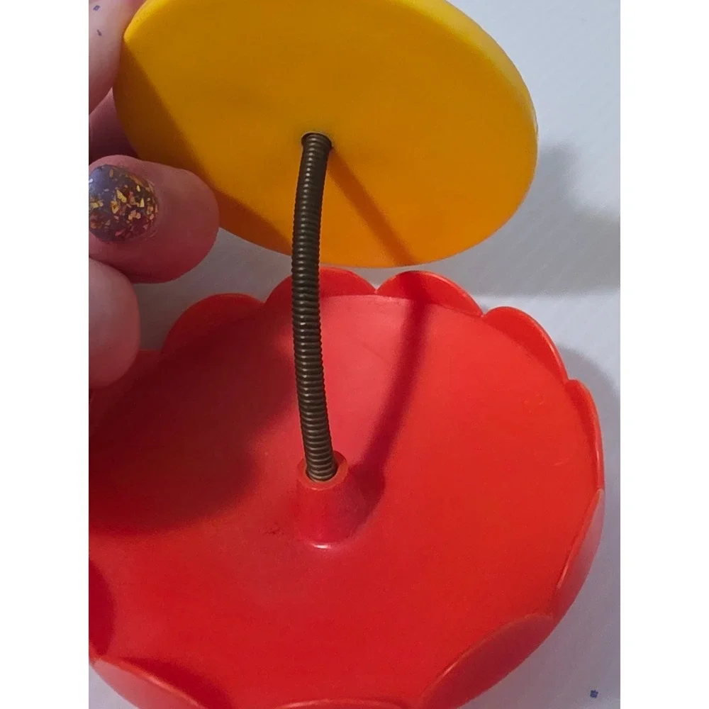 Fisher Price Little People Furniture 1970s Mixed Yellow Fair Condition Vintage